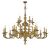 ΚΛΑΣΙΚΆ ΦΩΤΙΣΤΙΚΆ < ΙΤΑΛΙΚΆ POSSONI >   POLISH BRASS FINISH CHANDELIER FINISH  007    25XMAX42W E14 - ΚΡΕΜΑΣΤΆ ΦΩΤΙΣΤΙΚΆ