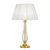 ΚΛΑΣΙΚΆ ΦΩΤΙΣΤΙΚΆ < ΙΤΑΛΙΚΆ POSSONI >   GOLD PLATED TABLE LAMP WITH CRYSTAL AND ORGANZA SHADES FINISH  006    1XMAX42W E27 - ΚΡΕΜΑΣΤΆ ΦΩΤΙΣΤΙΚΆ