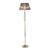 ΚΛΑΣΙΚΆ ΦΩΤΙΣΤΙΚΆ < ΙΤΑΛΙΚΆ POSSONI >   GOLD PLATED FLOOR LAMP WITH CRYSTAL AND ORGANZA SHADE FINISH  006    1XMAX92W E27 - ΚΡΕΜΑΣΤΆ ΦΩΤΙΣΤΙΚΆ