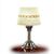 CLASSIC LAMPS < ITALIAN POSSONI > TABLE LAMPS >ANTIQUE BRASS FINISH TABLE LAMP WITH ALABASTER - TABLE LAMPS