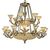 ΚΛΑΣΙΚΆ ΦΩΤΙΣΤΙΚΆ < ΙΤΑΛΙΚΆ POSSONI >   ANTIQUE BRASS CHANDELIER WITH ALABASTER FINISH  008    27XMAX28W E14 - ΚΡΕΜΑΣΤΆ ΦΩΤΙΣΤΙΚΆ