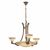 ΚΛΑΣΙΚΆ ΦΩΤΙΣΤΙΚΆ < ΙΤΑΛΙΚΆ POSSONI >   CHANDELIER WITH ALABASTER FINISH  008-034    9XMAX28W E14 - ΚΡΕΜΑΣΤΆ ΦΩΤΙΣΤΙΚΆ
