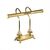 CLASSIC LAMPS < ITALIAN POSSONI > TABLE LAMPS >SATIN GOLD PLATED FINISH TABLE LAMP WITH CRYSTAL - ΦΩΤΙΣΤΙΚΆ ΓΡΑΦΕΊΟΥ