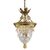 ΚΛΑΣΙΚΆ ΦΩΤΙΣΤΙΚΆ < ΙΤΑΛΙΚΆ POSSONI >   SHADED GOLD PLATED FINISH CHANDELIER WITH CLEAR BOWL WITH SCHOELER DROPS FINISH  079    3XMAX42W E14 - ΚΡΕΜΑΣΤΆ ΦΩΤΙΣΤΙΚΆ