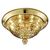 ΚΛΑΣΙΚΆ ΦΩΤΙΣΤΙΚΆ < ΙΤΑΛΙΚΆ POSSONI >   SHADED GOLD PLATED FINISH CEILING LIGHT WITH AMBER CRYSTAL FINISH  079    6XMAX28W E14 - ΟΡΟΦΉΣ ΦΩΤΙΣΤΙΚΆ 