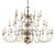 ΚΛΑΣΙΚΆ ΦΩΤΙΣΤΙΚΆ < ΙΤΑΛΙΚΆ POSSONI >   ANTIQUE BRONZE FINISH CHANDELIER FINISH  032    32XMAX42W E14 - ΚΡΕΜΑΣΤΆ ΦΩΤΙΣΤΙΚΆ