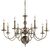 ΚΛΑΣΙΚΆ ΦΩΤΙΣΤΙΚΆ < ΙΤΑΛΙΚΆ POSSONI >   ANTIQUE BRONZE FINISH CHANDELIER FINISH  032    8XMAX42W E14 - ΚΡΕΜΑΣΤΆ ΦΩΤΙΣΤΙΚΆ