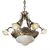 ΚΛΑΣΙΚΆ ΦΩΤΙΣΤΙΚΆ < ΙΤΑΛΙΚΆ POSSONI >   CHANDELIER WITH GLASS FINISH  002-008    8XMAX28W E14 - ΚΡΕΜΑΣΤΆ ΦΩΤΙΣΤΙΚΆ