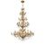 ΚΛΑΣΙΚΆ ΦΩΤΙΣΤΙΚΆ < ΙΤΑΛΙΚΆ POSSONI >   FRENCH GOLD CHANDELIER WITH PENDELOQUES SCHOELER CRYSTAL FINISH  002    66XMAX 42W E14 - ΚΡΕΜΑΣΤΆ ΦΩΤΙΣΤΙΚΆ