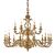 ΚΛΑΣΙΚΆ ΦΩΤΙΣΤΙΚΆ < ΙΤΑΛΙΚΆ POSSONI >   CHANDELIER FINISH  002-008    18XMAX42W E14 - ΚΡΕΜΑΣΤΆ ΦΩΤΙΣΤΙΚΆ