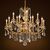 ΚΛΑΣΙΚΆ ΦΩΤΙΣΤΙΚΆ < ΙΤΑΛΙΚΆ POSSONI >   FRENCH GOLD FINISH CHANDELIER WITH PENDELOQUES SCHOELER CRYSTAL FINISH  002    15XMAX42W E14 - ΚΡΕΜΑΣΤΆ ΦΩΤΙΣΤΙΚΆ