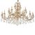 ΚΛΑΣΙΚΆ ΦΩΤΙΣΤΙΚΆ < ΙΤΑΛΙΚΆ POSSONI >   FRENCH GOLD FINISH CHANDELIER WITH PENDELOQUES SCHOELER CRYSTAL FINISH  002    28XMAX42W E14 - ΚΡΕΜΑΣΤΆ ΦΩΤΙΣΤΙΚΆ