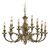 ΚΛΑΣΙΚΆ ΦΩΤΙΣΤΙΚΆ < ΙΤΑΛΙΚΆ POSSONI >   CHANDELIER FINISH  002-008    12XMAX42W E14 - ΚΡΕΜΑΣΤΆ ΦΩΤΙΣΤΙΚΆ