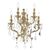 ΚΛΑΣΙΚΆ ΦΩΤΙΣΤΙΚΆ < ΙΤΑΛΙΚΆ POSSONI >   FRENCH GOLD FINISH WALL LIGHT WITH PENDELOQUES SCHOELER CRYSTAL FINISH  002    5XMAX42W E14 - ΤΟΊΧΟΥ ΦΩΤΙΣΤΙΚΆ 
