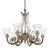 ΚΛΑΣΙΚΆ ΦΩΤΙΣΤΙΚΆ < ΙΤΑΛΙΚΆ POSSONI >   CHANDELIER WITH CLEAR CRYSTAL FINISH  002-008     - ΚΡΕΜΑΣΤΆ ΦΩΤΙΣΤΙΚΆ