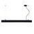 ΚΡΕΜΑΣΤΌ ΜΑΎΡΟ L:1400 DIRECT - INDIRECT TOP LINE DIMMABLE - ΓΡΑΜΜΙΚΆ ΦΩΤΙΣΤΙΚΆ