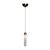 LIGHT ANTIQUE BRASS FINISH CHANDELIER WITH ALABASTER 1XMAX4WLED G9  DIAM.12-H.120 CM - ΚΛΑΣΙΚΆ ΦΩΤΙΣΤΙΚΆ
