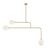 ΜΟΝΤΈΡΝΑ ΦΩΤΙΣΤΙΚΆ ΜΊΝΙΜΑΛ > ΟΡΟΦΉΣ >  CEILING 3-LIGHT 3XG9, LED 01274-22 W100 H90 CM 01274 GOLD - ΟΡΟΦΉΣ ΦΩΤΙΣΤΙΚΆ 