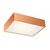 ΜΟΝΤΈΡΝΑ ΦΩΤΙΣΤΙΚΆ ΜΊΝΙΜΑΛ > ΟΡΟΦΉΣ >  CEILING LAMP 01297-20-COLOR 25W LED 3000K, 2300 LM METAL W40 H08 CM  01297 BLACK - ΟΡΟΦΉΣ ΦΩΤΙΣΤΙΚΆ 