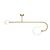 ΜΟΝΤΈΡΝΑ ΦΩΤΙΣΤΙΚΆ ΜΊΝΙΜΑΛ > ΟΡΟΦΉΣ >  CEILING 2-LIGHT 01347-20 METAL 2XG9, LED W100 H50 CM 01347 BLACK HEIGHT: 50 CM LENGTH: 100 CM BALL DIAMETER: 10 & 20 CM - ΟΡΟΦΉΣ ΦΩΤΙΣΤΙΚΆ 
