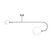 ΜΟΝΤΈΡΝΑ ΦΩΤΙΣΤΙΚΆ ΜΊΝΙΜΑΛ > ΟΡΟΦΉΣ >  CEILING 2-LIGHT 01347-20 METAL 2XG9, LED W100 H50 CM 01347 BLACK HEIGHT: 50 CM LENGTH: 100 CM BALL DIAMETER: 10 & 20 CM - ΟΡΟΦΉΣ ΦΩΤΙΣΤΙΚΆ 