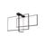 ΜΟΝΤΈΡΝΑ ΦΩΤΙΣΤΙΚΆ ΜΊΝΙΜΑΛ > ΟΡΟΦΉΣ >  CEILING LIGHT ALUMINIUM 95W LED, 3000K 8000 LM 01354 BLACK HEIGHT: 45 CM LENGTH: 75 CM LIGHTING SOURCE: 95W LED, 3000K 8000 LM - ΟΡΟΦΉΣ ΦΩΤΙΣΤΙΚΆ 
