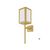ΣΤΕΓΑΝΆ ΦΩΤΙΣΤΙΚΆ ΤΟΊΧΟΥ ΑΠΛΊΚΕΣ  WALL OUTDOOR WALL LIGHT HEIGHT 50 CM METAL, ACRYLIC E27, LED 01375 GOLD - ΤΟΊΧΟΥ ΦΩΤΙΣΤΙΚΆ 