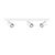 ΣΠΟΤ ΕΠΙΤΟΊΧΙΑ  ΜΊΝΙΜΑΛ >  SPOTLIGHT 4 SPOTLIGHTS BAR LENGTH 100 CM METAL GU10, LED 01378 4-LIGHTS WHITE - ΣΠΟΤ ΤΟΊΧΟΥ