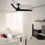 ΜΟΝΤΈΡΝΑ ΦΩΤΙΣΤΙΚΆ ΜΊΝΙΜΑΛ > ΟΡΟΦΉΣ >  CEILING FAN LIGHTING CODE: 01416 BLACK DIAMETER: 132 CM HEIGHT: 42,5 CM BASE DIAMETER: 13 CM - ΑΝΕΜΙΣΤΉΡΕΣ