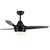 ΜΟΝΤΈΡΝΑ ΦΩΤΙΣΤΙΚΆ ΜΊΝΙΜΑΛ > ΟΡΟΦΉΣ >  CEILING FAN LIGHTING CODE: 01416 BLACK DIAMETER: 132 CM HEIGHT: 42,5 CM BASE DIAMETER: 13 CM - ΑΝΕΜΙΣΤΉΡΕΣ