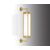 ΣΤΕΓΑΝΆ ΦΩΤΙΣΤΙΚΆ ΤΟΊΧΟΥ ΑΠΛΊΚΕΣ  OUTDOOR WALL LIGHT 01484 GOLD - ΜΟΝΤΈΡΝΑ ΦΩΤΙΣΤΙΚΆ