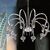 NEOCLASSICAL HANDMADE LIGHTING > MINIMAL DITS > PENDANT ACC MULTI-LIGHT SWAROVSKI CRYSTALS - PENDANT LIGHTS
