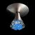 NEOCLASSICAL HANDMADE LIGHTING > MINIMAL DITS > SWAROVSKI ICE CRYSTALS CEILING LAMP - ΦΩΤΙΣΤΙΚΆ ΟΡΟΦΉΣ