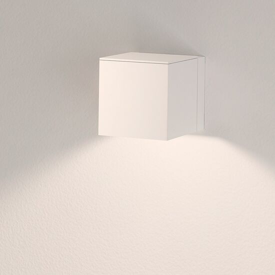 LED WALL LIGHT 1 X 7 W 2700 K, CRI90 ,WHITE LACQUER