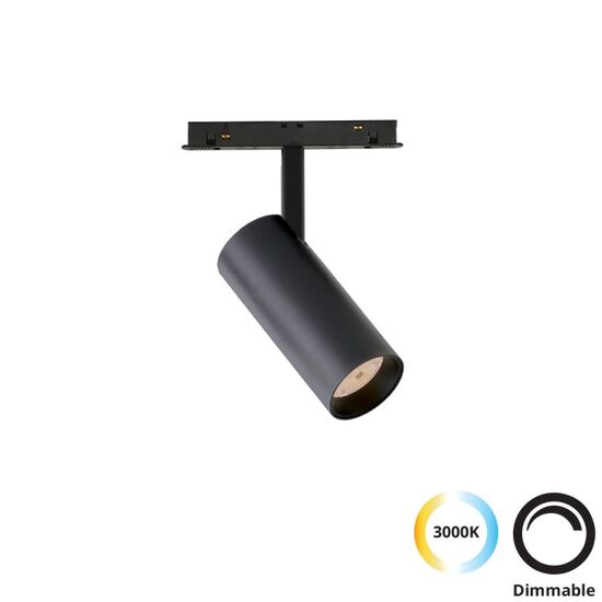 ΑΡΧΙΤΕΚΤΟΝΙΚΌΣ ΦΩΤΙΣΜΌΣ, MAGNETIC, ΣΠΟΤ  TRACK 10W MAGNETIC (DIMMABLE), D: 48, H: 120 - ΡΆΓΕΣ & ΣΠΟΤ