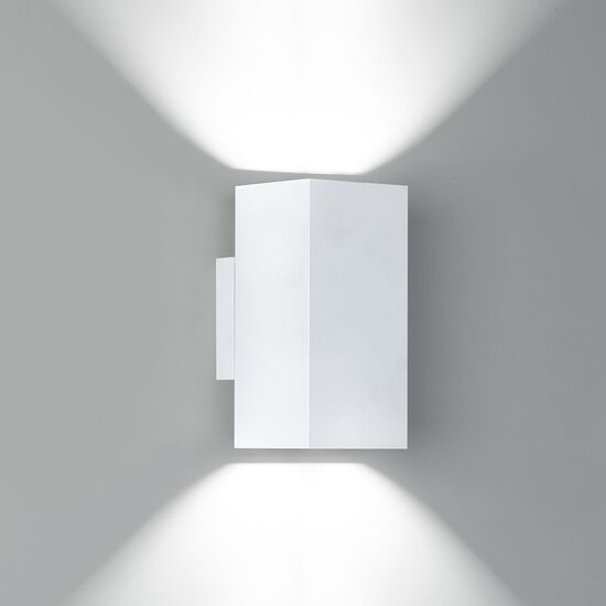 LED WALL LIGHT 2 X 7 W 2700 K, CRI90 ,WHITE LACQUER