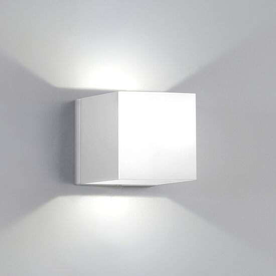 LED WALL LIGHT 2 X 5 W 2700 K, CRI90 , WHITE LACQUER