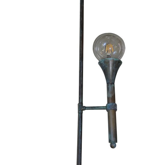 WALL SCONCES LAMP HANDMADE OF BRONZE TORCH
