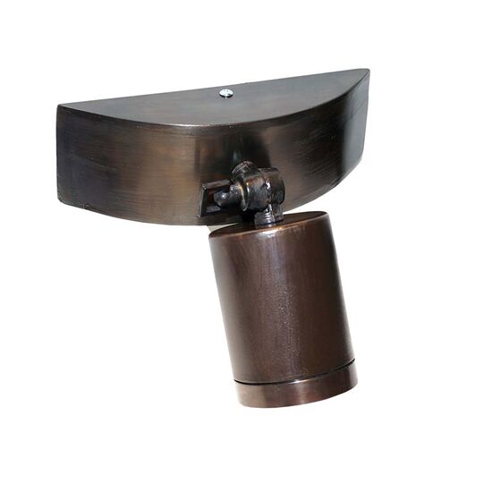 WALL SPOTLIGHTS MADE OF BRONZE WATERPROOF CYLINDER WITH BOW BASE