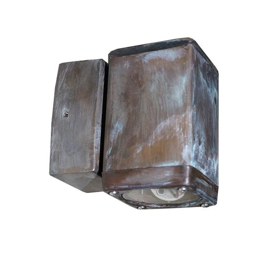 WALL SPOTLIGHTS SPOTTED SQUARE BRONZE SPOT