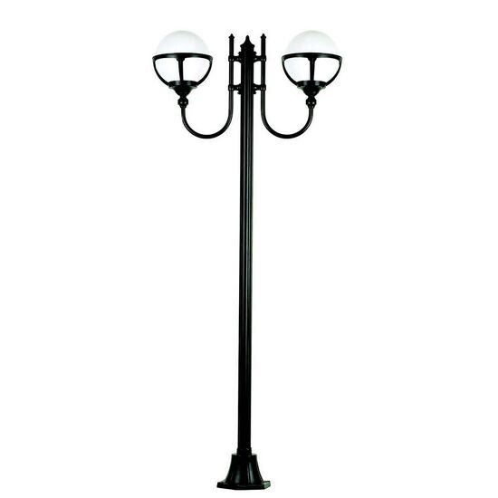 ΚΕΦΑΛΗ ΑΛΟΥΜ ΔΙΦΩΤΗ  8186-2230 ΜΕ ΜΠΑΛΑ Φ30  W:1100MM  2XE27  IP44 - ΕΔΆΦΟΥΣ ΦΩΤΙΣΤΙΚΆ 