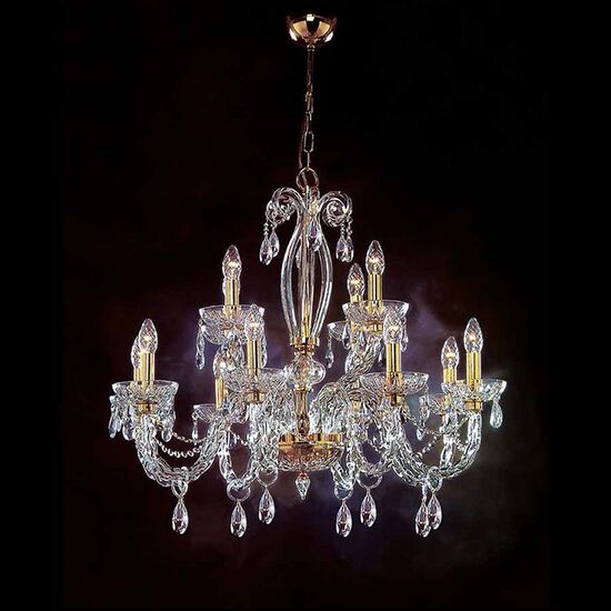 CRYSTAL CHANDELIER  V53-530-12 - PENDANT LIGHTS