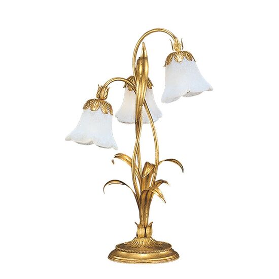 F2-4062-3 > TABLE LAMPS GOLD WITH PATINA AND MURANO GLASS