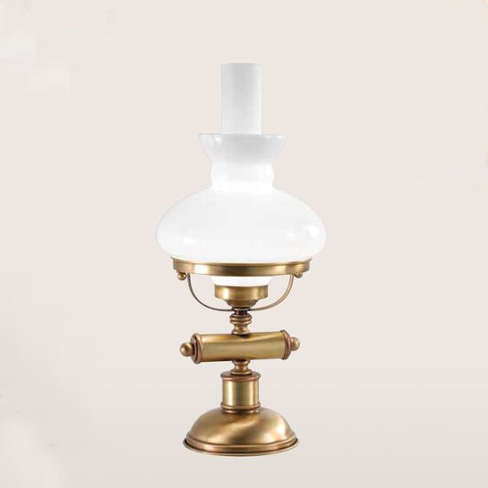 TRADITIONAL LAMPS < TRADITIONALY ITALIAN CREMASCO > TABLE > 1L SMALL T.LAMP W:180MM H:400MM 1XE14 220V 60W MAX IP20 - ΕΠΙΤΡΑΠΈΖΙΑ ΦΩΤΙΣΤΙΚΆ