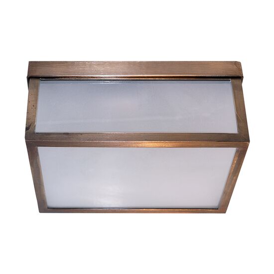 CLOSE TO CEILING HANDMADE LAMP MADE OF TRANSPARENT BRONZE GLASS ORDERED IN MANY SIZES