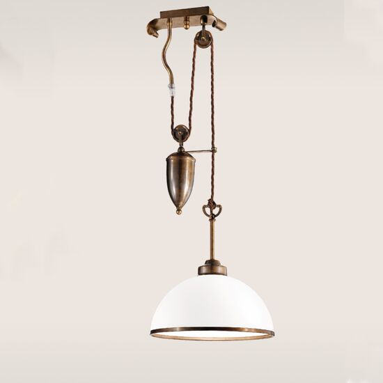 ΚΡΕΜΑΣΤΆ ΦΩΤΙΣΤΙΚΆ  1L PENDANT  W:350MM   H:780-970MM  1XE27  220V  100W MAX  IP20