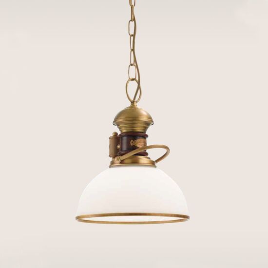 1L PENDANT SATIN BURNISHED-WHITE D.30 H.39 +63 TOT.102