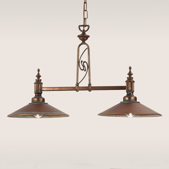 ΚΡΕΜΑΣΤΆ ΦΩΤΙΣΤΙΚΆ  2L PENDANT  W:770MM   H:450-630MM   D:310MM  2XE27  220V  70W MAX  IP20