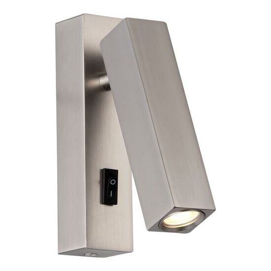 ΣΠΟΤ  LED  ΣΠΑΣΤΟ 3W 4000Κ ΝΙΚΕΛ ΜΑΤ - ΤΟΊΧΟΥ ΦΩΤΙΣΤΙΚΆ 