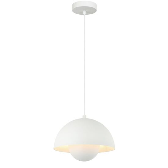 ΕΣΩΤΕΡΙΚΟΎ ΧΏΡΟΥ, TULIP, ΜΟΝΌΦΩΤΟ ΛΕΥΚΌ TULIP, D:230, H:1500 - ΚΡΕΜΑΣΤΆ ΦΩΤΙΣΤΙΚΆ